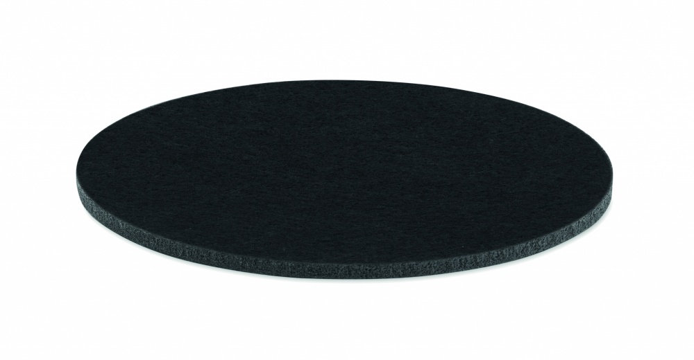 Logotrade business gift image of: Round coaster in RPET felt